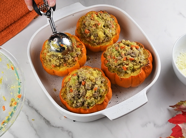 Stuffed Mini Pumpkins - Step 7